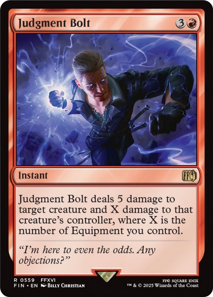 Judgment Bolt [FINAL FANTASY] | Card Merchant Takapuna