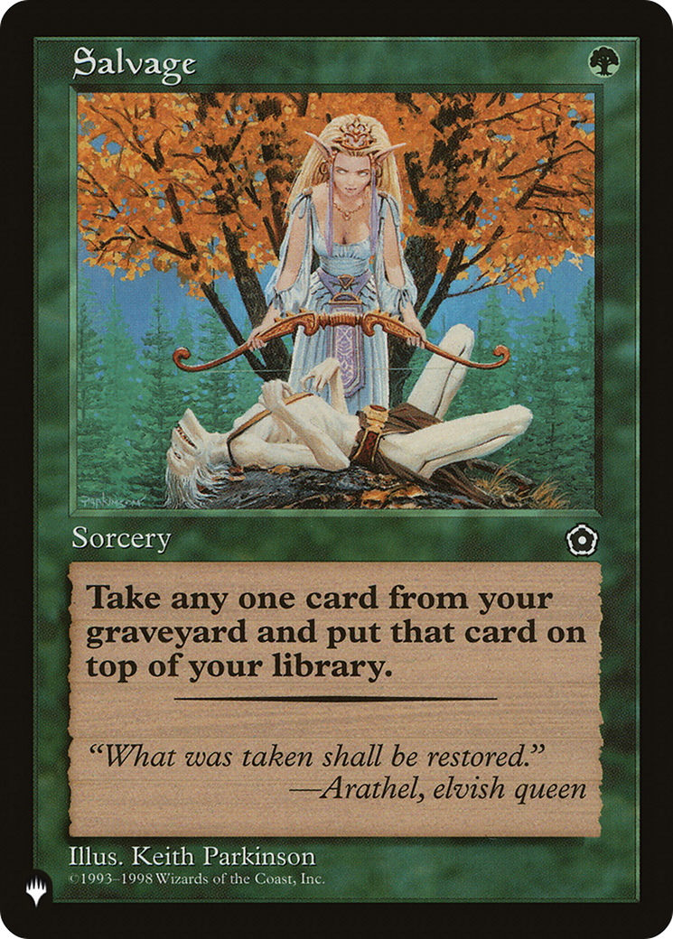 Salvage [The List] | Card Merchant Takapuna