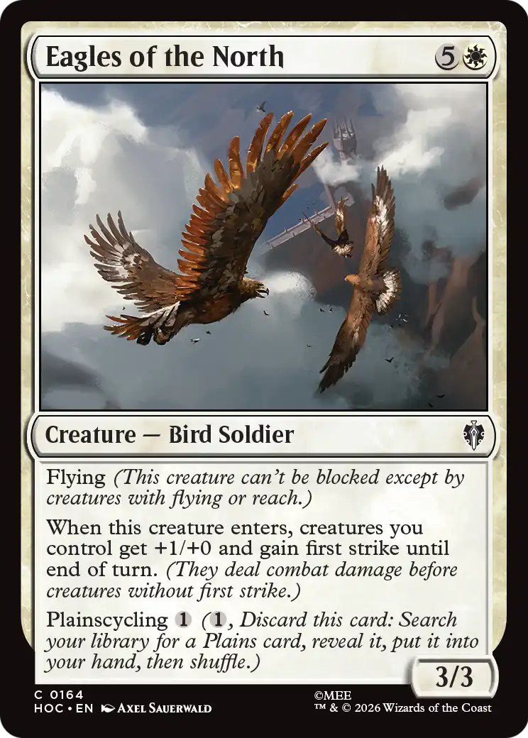 Eagles of the North [The Hobbit: Eternal-Legal] | Card Merchant Takapuna