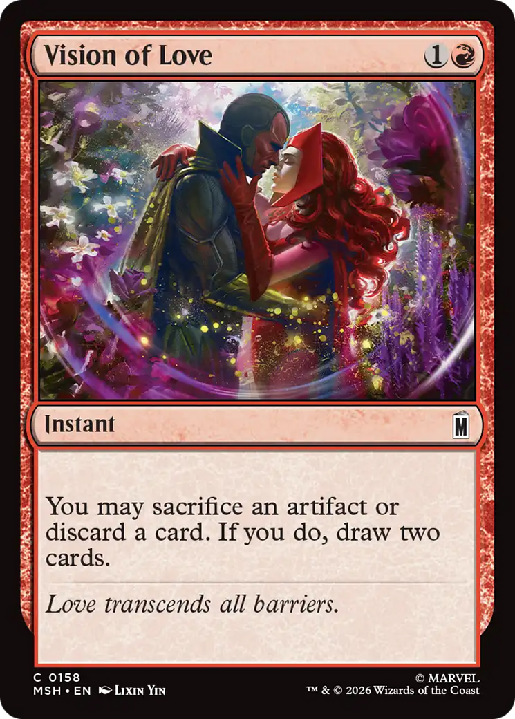Vision of Love [Marvel Super Heroes] | Card Merchant Takapuna