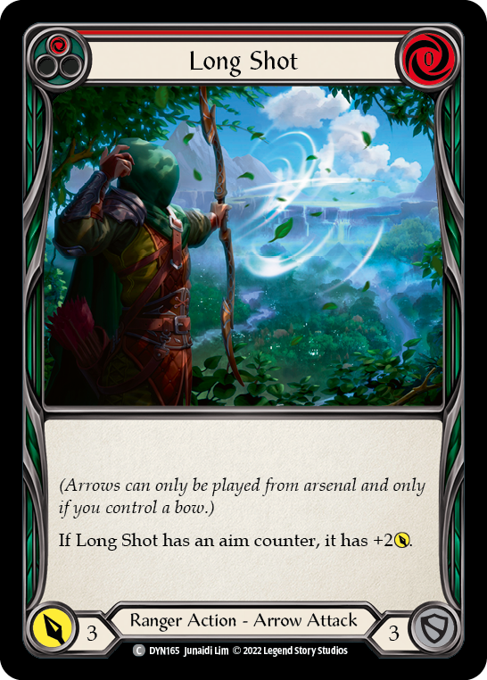 Long Shot (Red) [DYN165] (Dynasty) | Card Merchant Takapuna