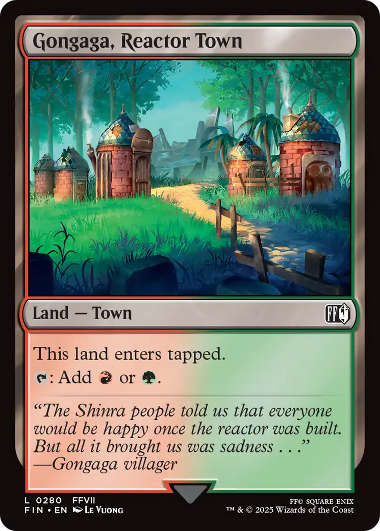 Gongaga, Reactor Town [FINAL FANTASY] | Card Merchant Takapuna