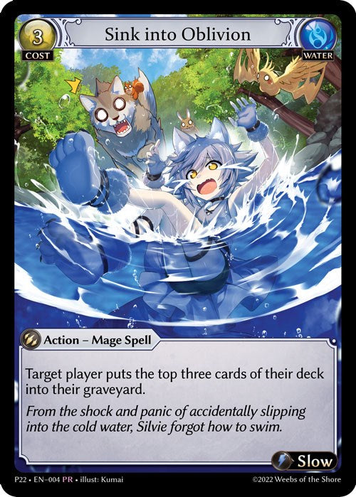 Sink into Oblivion (4) [Promotional Cards] | Card Merchant Takapuna