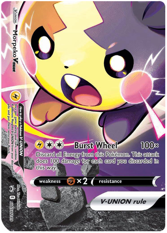 Morpeko V-Union (SWSH289) [Sword & Shield: Black Star Promos] | Card Merchant Takapuna
