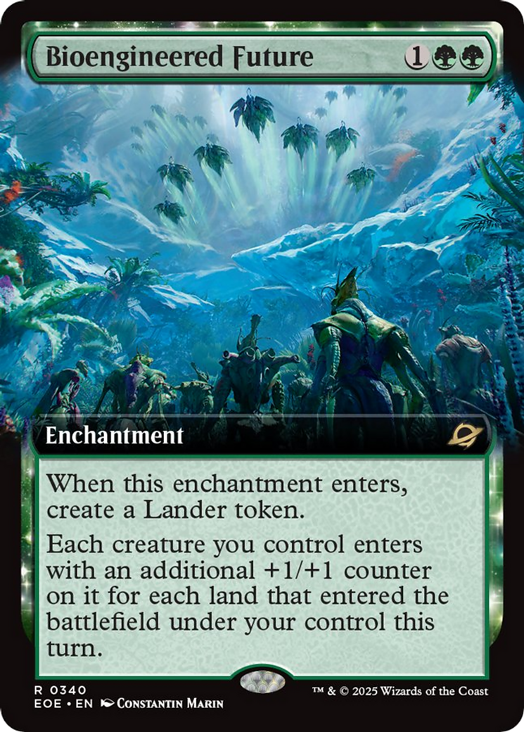 Bioengineered Future (Extended Art) [Edge of Eternities] | Card Merchant Takapuna