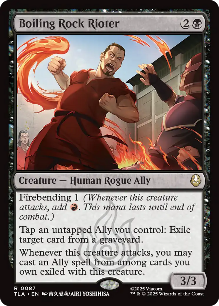 Boiling Rock Rioter [Avatar: The Last Airbender] | Card Merchant Takapuna