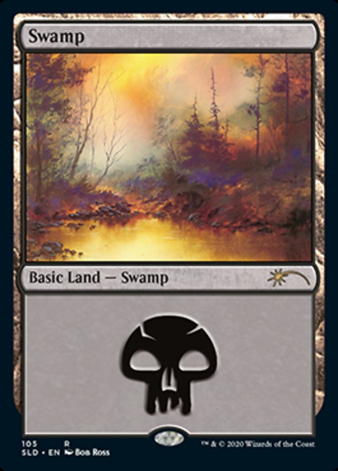 Swamp (105) [Secret Lair Drop Series] | Card Merchant Takapuna