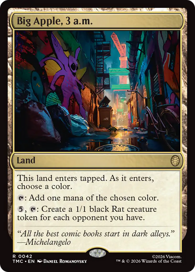 Big Apple, 3 a.m. [Teenage Mutant Ninja Turtles Commander] | Card Merchant Takapuna
