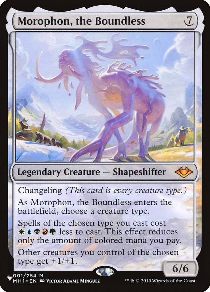 Morophon, the Boundless [The List] | Card Merchant Takapuna