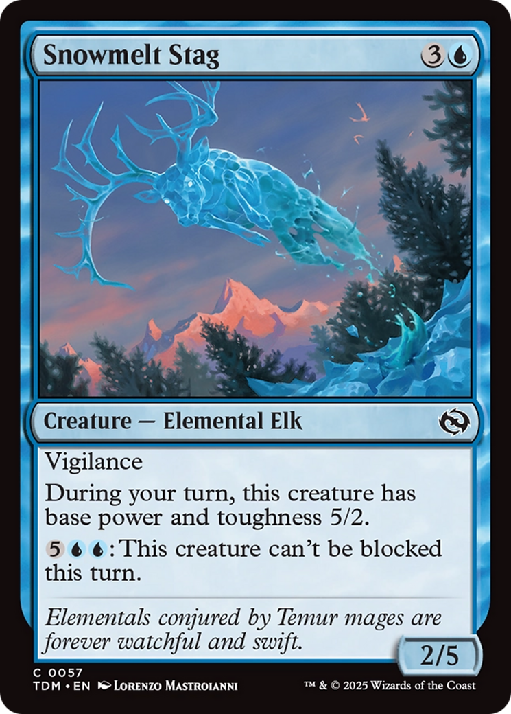 Snowmelt Stag [Tarkir: Dragonstorm] | Card Merchant Takapuna