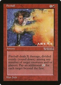 Fireball (Oversized) [Oversize Cards] | Card Merchant Takapuna