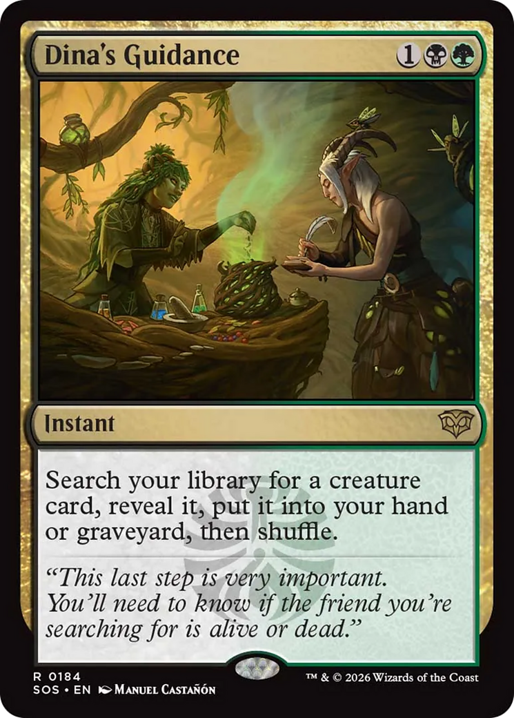 Dina's Guidance [Secrets of Strixhaven] | Card Merchant Takapuna