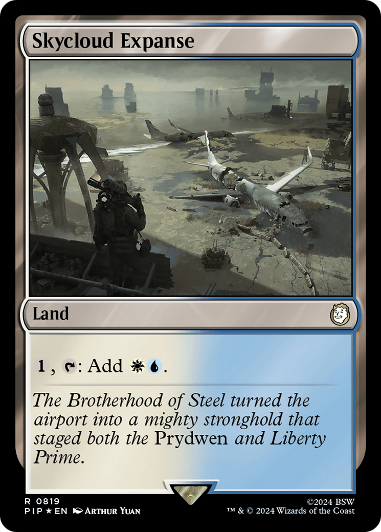 Skycloud Expanse (Surge Foil) [Fallout] | Card Merchant Takapuna
