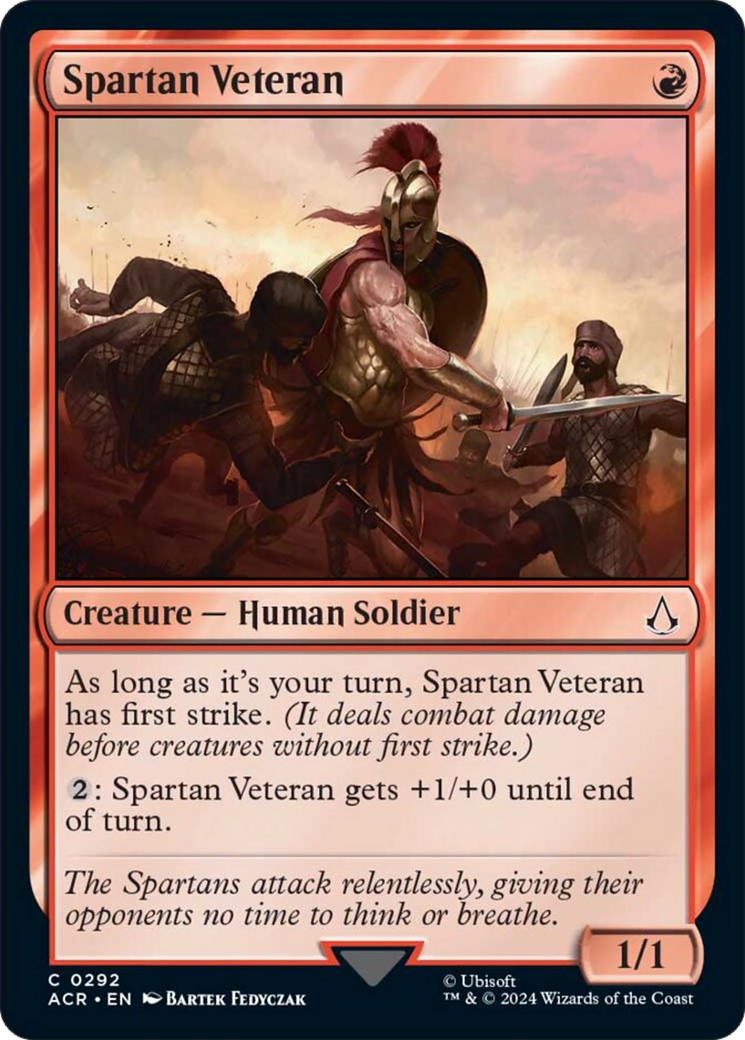 Spartan Veteran [Assassin's Creed] | Card Merchant Takapuna