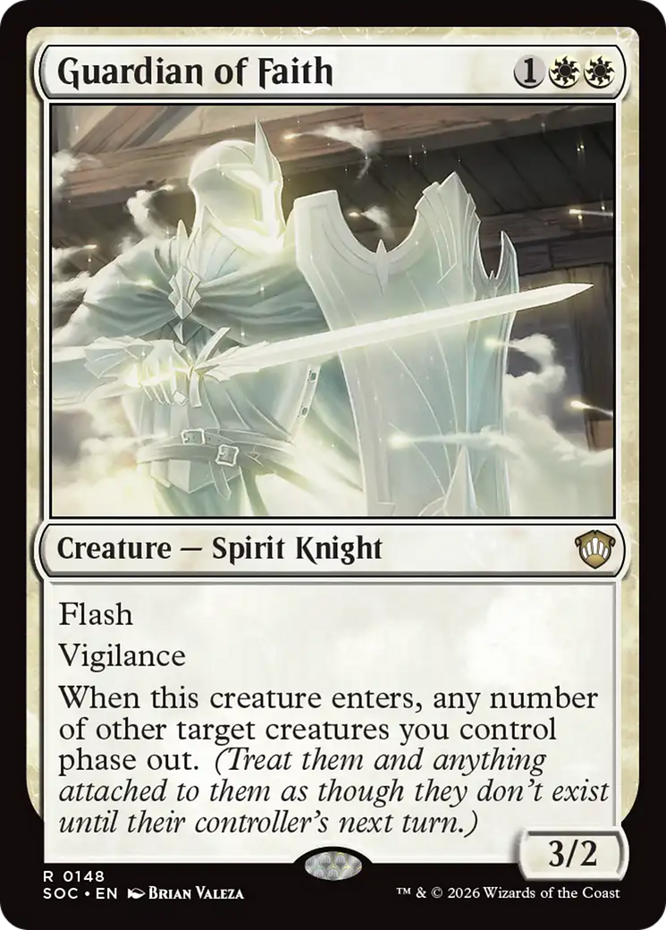 Guardian of Faith [Secrets of Strixhaven Commander] | Card Merchant Takapuna
