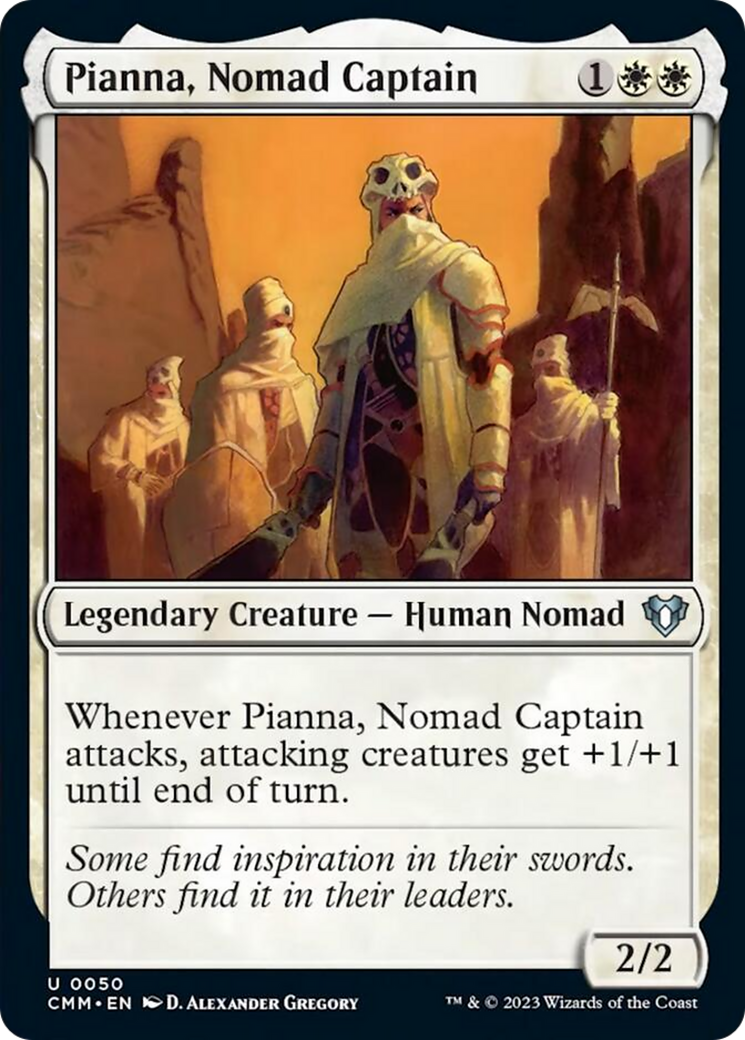 Pianna, Nomad Captain [Commander Masters] | Card Merchant Takapuna