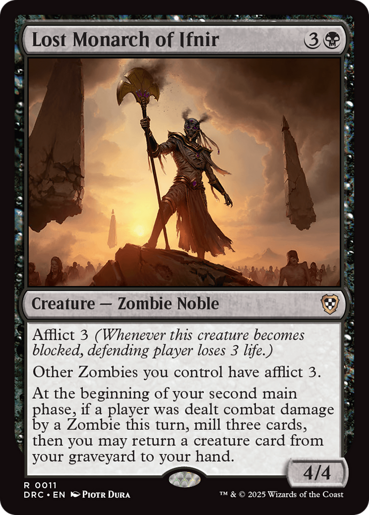 Lost Monarch of Ifnir [Aetherdrift Commander] | Card Merchant Takapuna