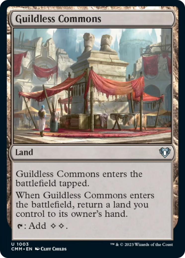 Guildless Commons [Commander Masters] | Card Merchant Takapuna