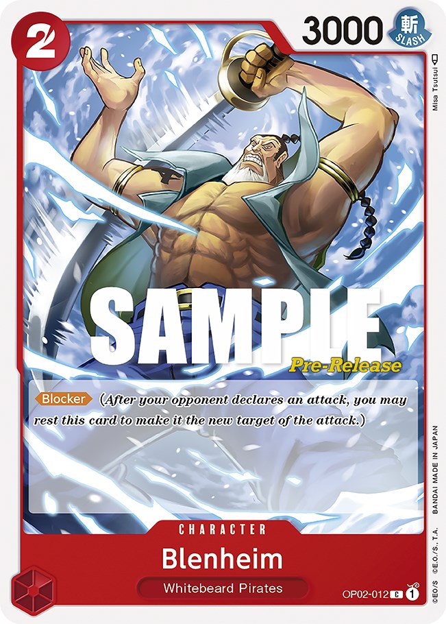 Blenheim [Paramount War Pre-Release Cards] | Card Merchant Takapuna