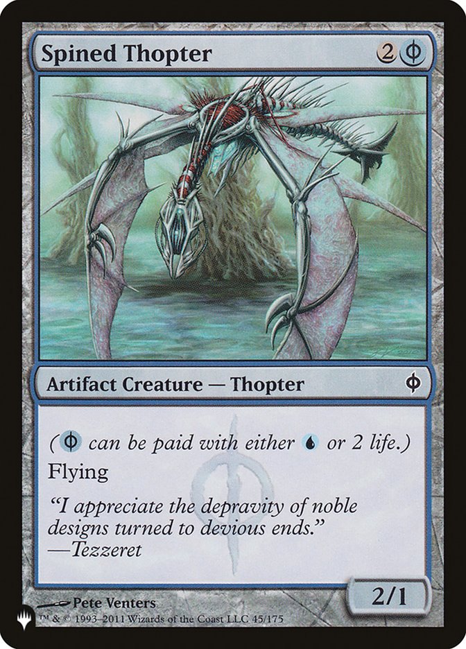 Spined Thopter [The List] | Card Merchant Takapuna