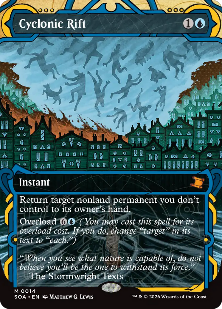 Cyclonic Rift [Secrets of Strixhaven: Mystical Archive] | Card Merchant Takapuna