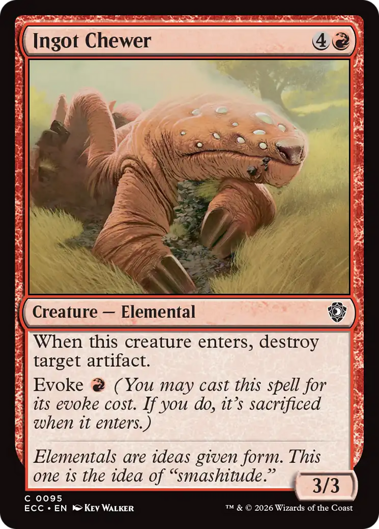 Ingot Chewer [Lorwyn Eclipsed Commander] | Card Merchant Takapuna