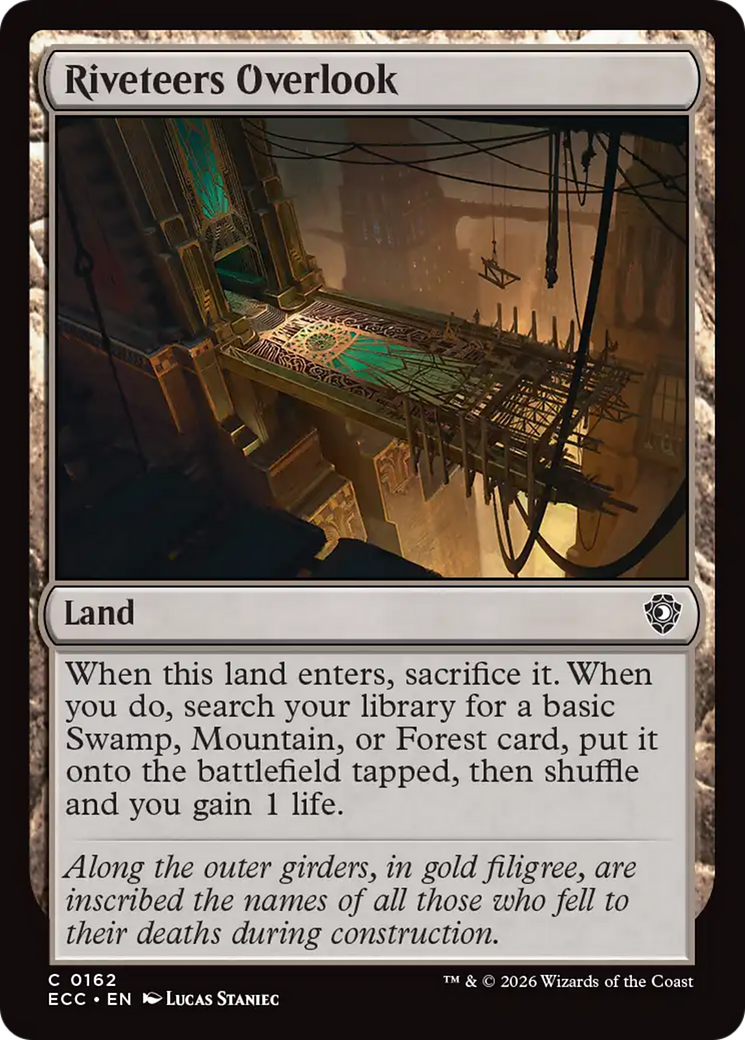 Riveteers Overlook [Lorwyn Eclipsed Commander] | Card Merchant Takapuna
