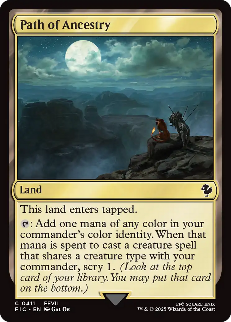 Path of Ancestry [FINAL FANTASY Commander] | Card Merchant Takapuna