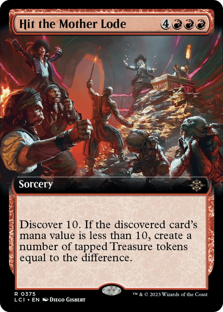 Hit the Mother Lode (Extended Art) [The Lost Caverns of Ixalan] | Card Merchant Takapuna
