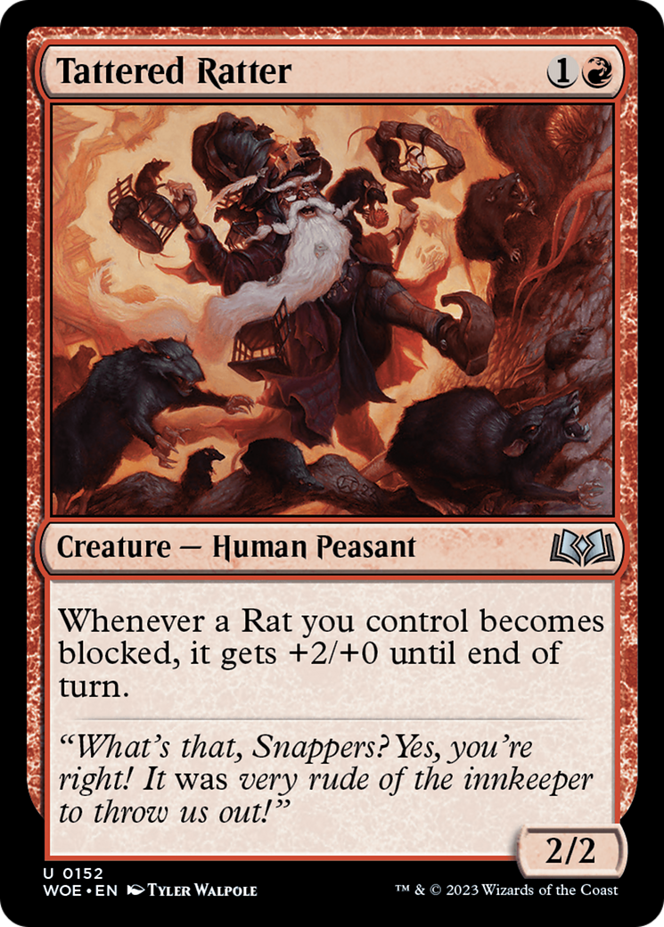 Tattered Ratter [Wilds of Eldraine] | Card Merchant Takapuna
