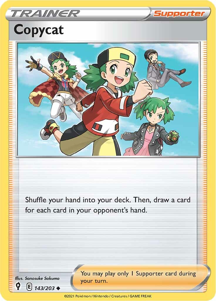 Copycat (143/203) [Sword & Shield: Evolving Skies] | Card Merchant Takapuna