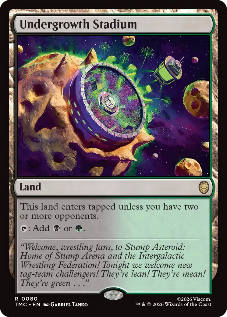 Undergrowth Stadium [Teenage Mutant Ninja Turtles Commander] | Card Merchant Takapuna