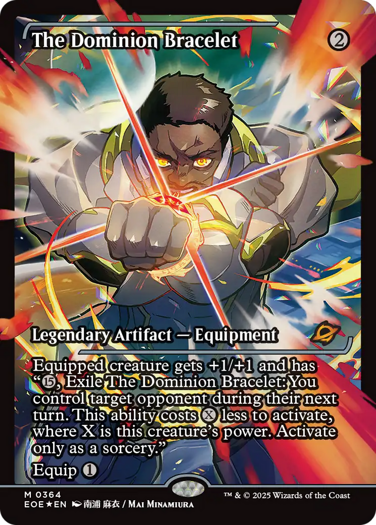 The Dominion Bracelet (Showcase) [Edge of Eternities] | Card Merchant Takapuna