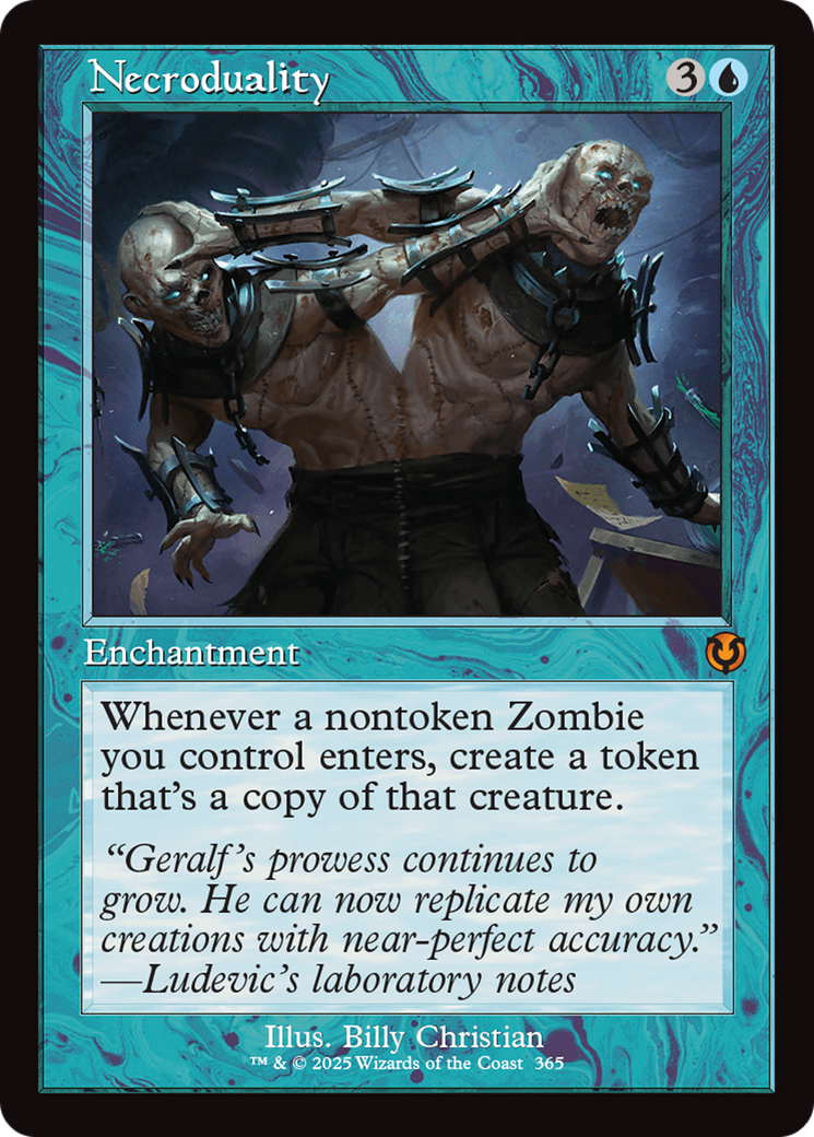 Necroduality (Retro Frame) [Innistrad Remastered] | Card Merchant Takapuna