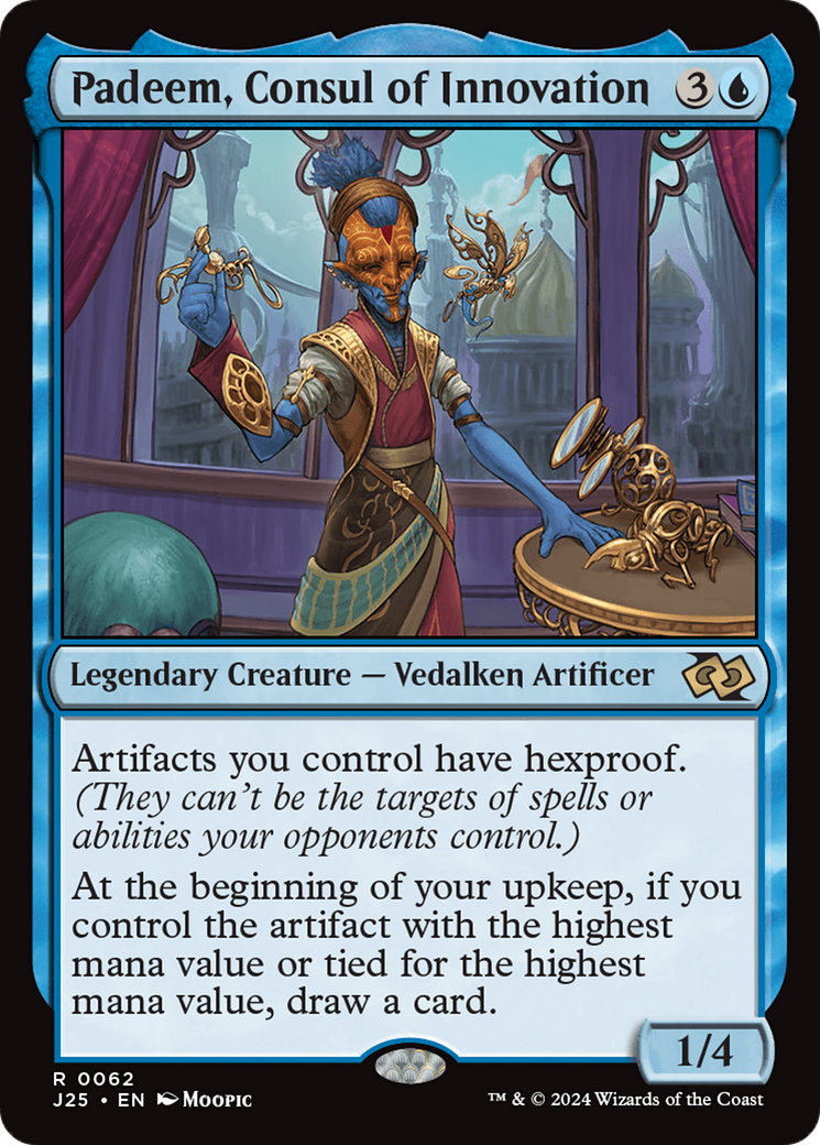 Padeem, Consul of Innovation (Anime) [Foundations Jumpstart] | Card Merchant Takapuna