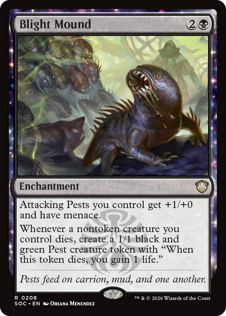 Blight Mound [Secrets of Strixhaven Commander] | Card Merchant Takapuna