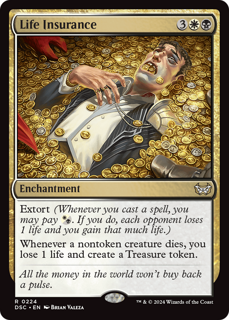 Life Insurance [Duskmourn: House of Horror Commander] | Card Merchant Takapuna