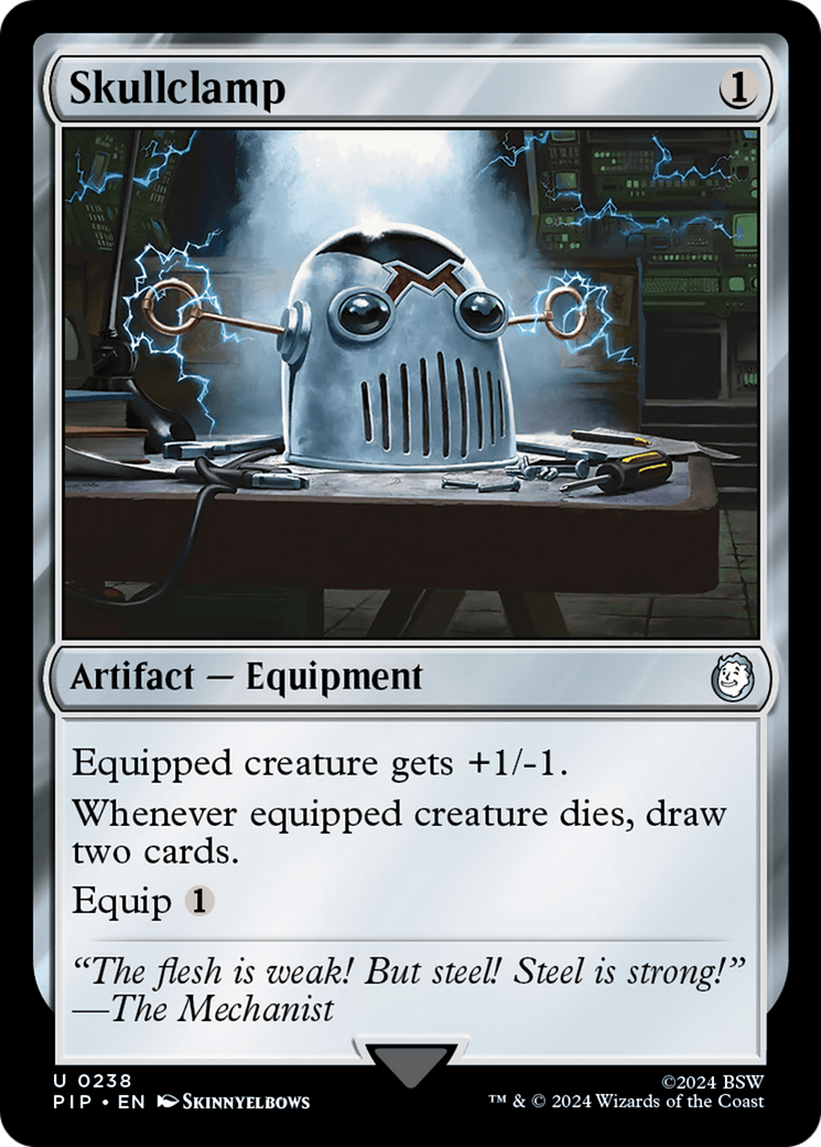 Skullclamp [Fallout] | Card Merchant Takapuna
