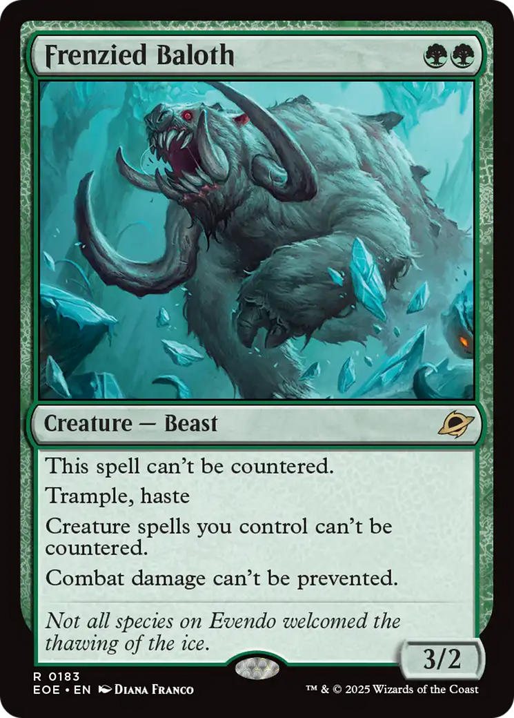 Frenzied Baloth [Edge of Eternities] | Card Merchant Takapuna