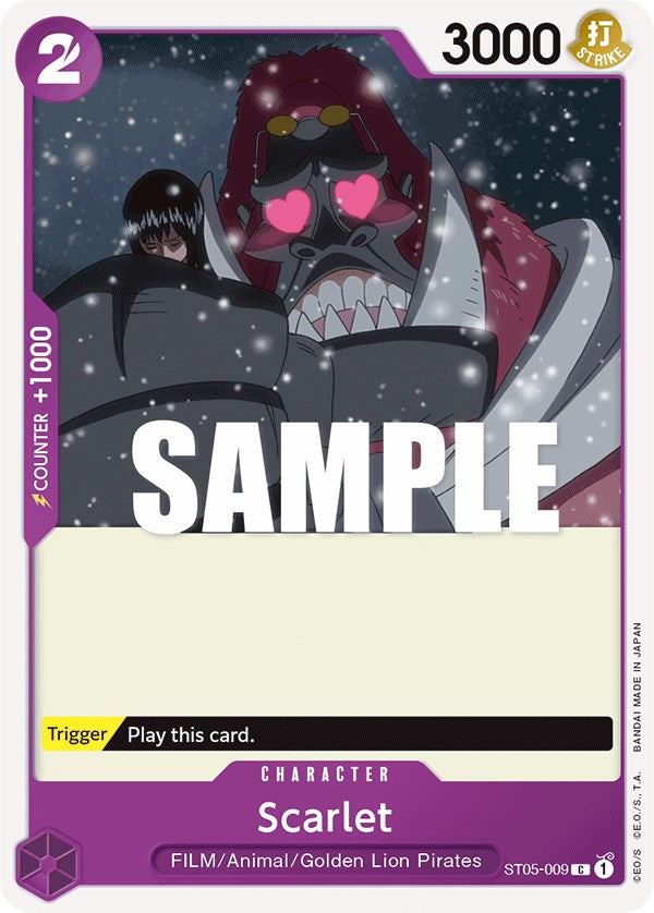 Scarlet [Starter Deck: Film Edition] | Card Merchant Takapuna