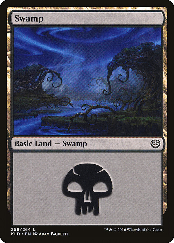 Swamp (258) [Kaladesh] | Card Merchant Takapuna