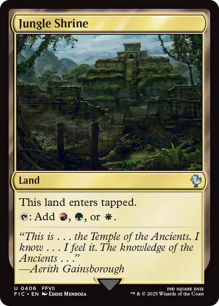 Jungle Shrine [FINAL FANTASY Commander] | Card Merchant Takapuna