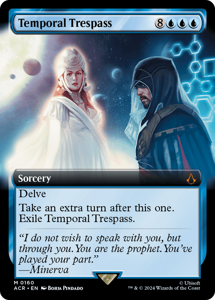 Temporal Trespass (Extended Art) [Assassin's Creed] | Card Merchant Takapuna