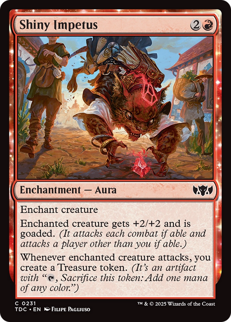 Shiny Impetus [Tarkir: Dragonstorm Commander] | Card Merchant Takapuna