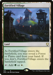 Fortified Village [Phyrexia: All Will Be One Commander] | Card Merchant Takapuna