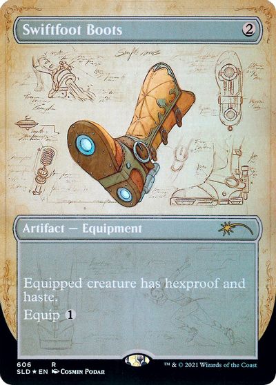 Swiftfoot Boots (Blueprint) [Secret Lair Drop Promos] | Card Merchant Takapuna