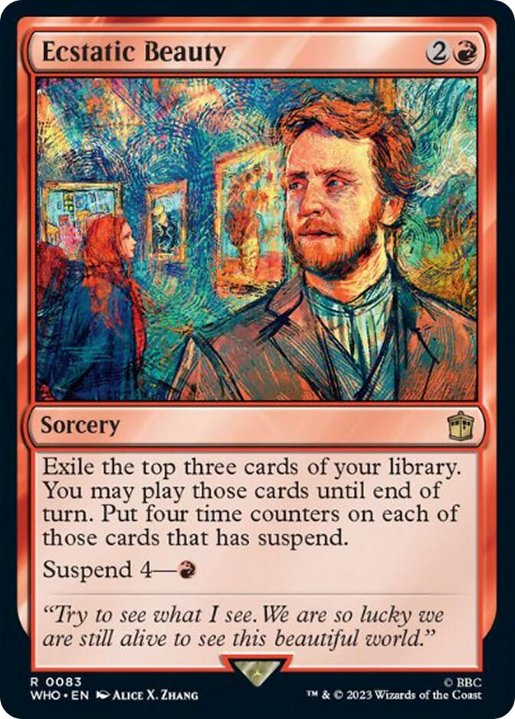 Ecstatic Beauty [Doctor Who] | Card Merchant Takapuna