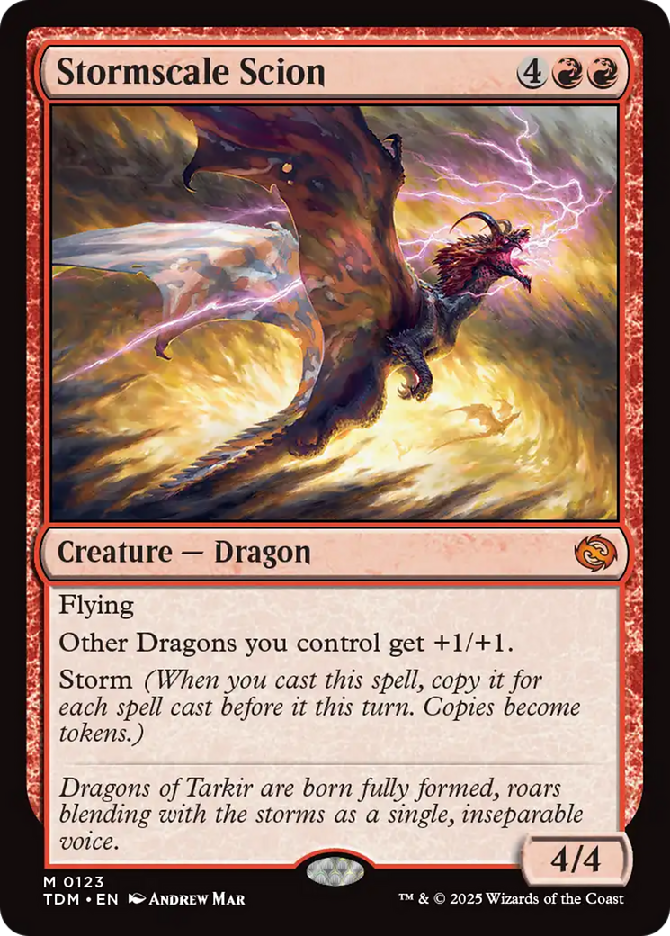 Stormscale Scion [Tarkir: Dragonstorm] | Card Merchant Takapuna