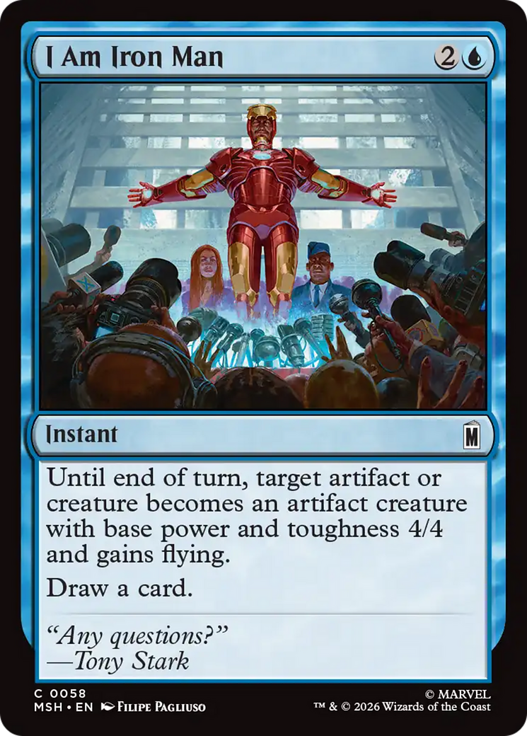 I Am Iron Man [Marvel Super Heroes] | Card Merchant Takapuna