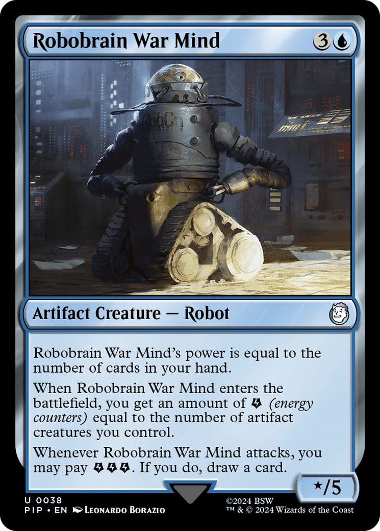 Robobrain War Mind [Fallout] | Card Merchant Takapuna
